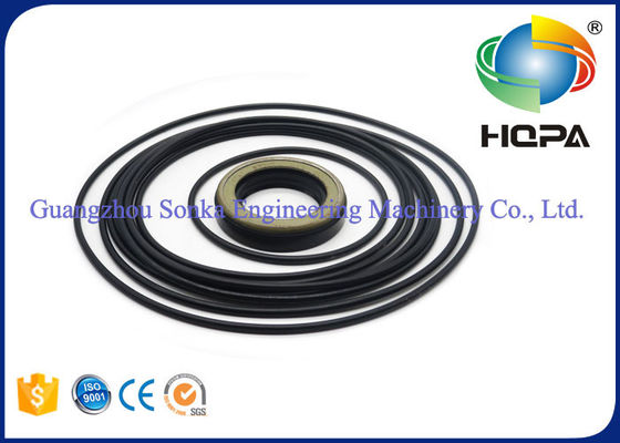 PC120-6 Oil Seal Kits Oil Resistance For Hydraulic Seal Parts , Black Color