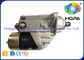 Metal Materials Excavator Starter Motor For Komatsu 6D102 , ISO9001 Approved