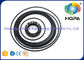 PC120-6 Oil Seal Kits Oil Resistance For Hydraulic Seal Parts , Black Color