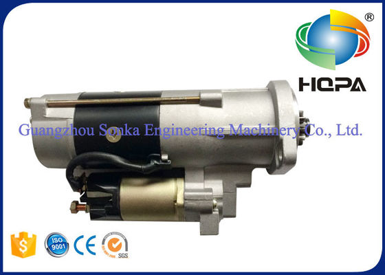 M3T56174 M3T56183 Excavator Starter Motor 5.5KW With Metal Material , Silver Color
