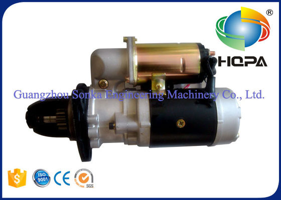 6008137611 Car Engine Starting Motor For Komatsu PC400-6 6D12 , 7.5 KW Power