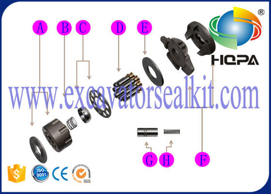 Hitachi Excavator ZX120-6 Excavator Hydraulic Parts / HPK055 Main Hydraulic Pump