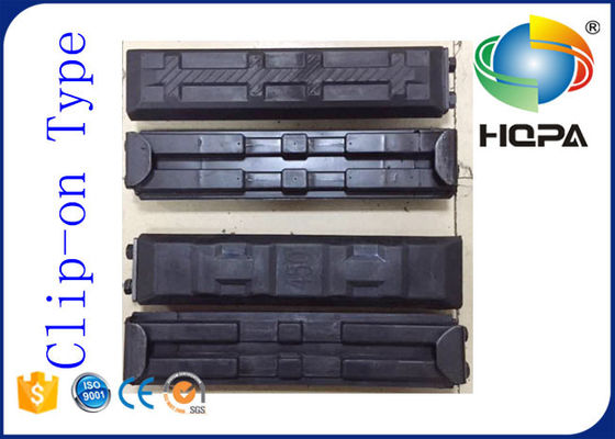 Spare Parts Excavator Rubber Pads / All Brand Excavator Track Pads 450MM