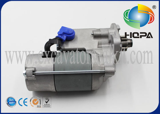 Engine V2403 Excavator Starter Motor , 12V, Standard Size CW Rotation