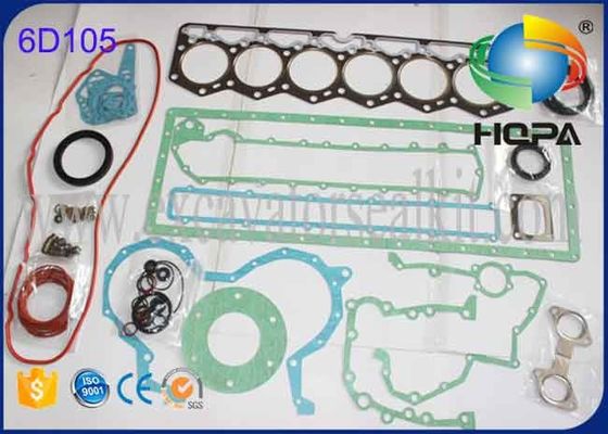 Komatsu Excavator Engine Parts 6D105 6D108 6D125-O 6D125-N 6D110 Overhaul Gasket Kit