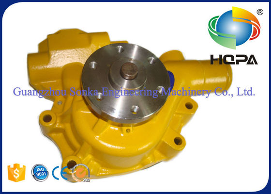 PC60 PC70 Excavator Hydraulic Parts , Yellow Water Pump 6206-61-1102 6206-61-1103