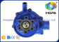 R200-5 Excavator Hydraulic Parts / Blue Portable Water Pump For Engine D6BR-C