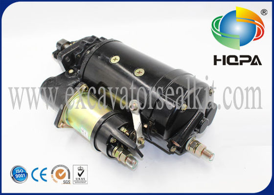  E325 C7 Excavator Starter Motor Metal Material Silver Color