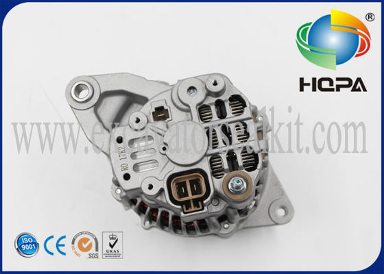 1G398-64011 Engine 3307 Excavator Engine Parts Casting Iron Alternator 12V 80A