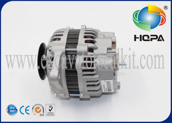 1G398-64011 Engine 3307 Excavator Engine Parts Casting Iron Alternator 12V 80A