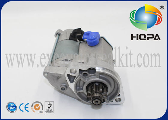 Engine V2403 Excavator Starter Motor , 12V, Standard Size CW Rotation