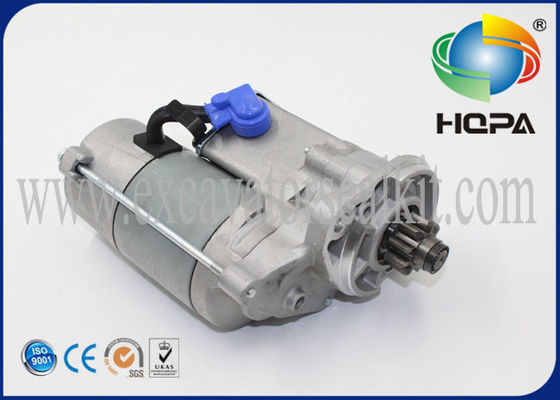 Engine V2403 Excavator Starter Motor , 12V, Standard Size CW Rotation