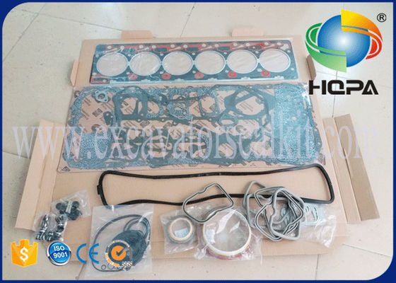 S6D102E Excavator Engine Parts Gasket Kit Overhaul Rebuild Kit For Excavator Cylinder Head