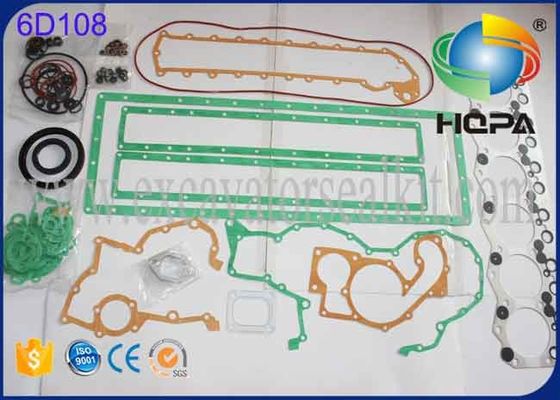 Komatsu Excavator Engine Parts 6D105 6D108 6D125-O 6D125-N 6D110 Overhaul Gasket Kit