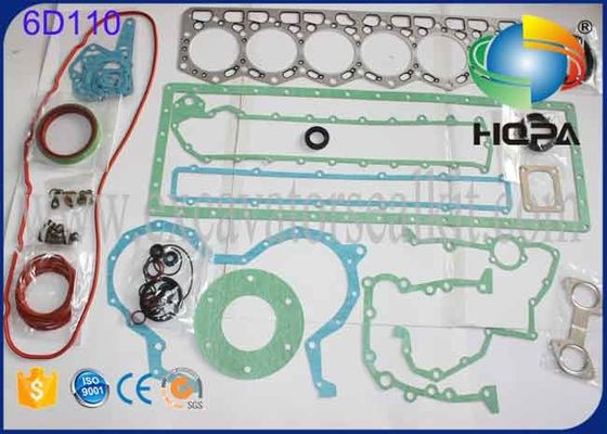 Komatsu Excavator Engine Parts 6D105 6D108 6D125-O 6D125-N 6D110 Overhaul Gasket Kit