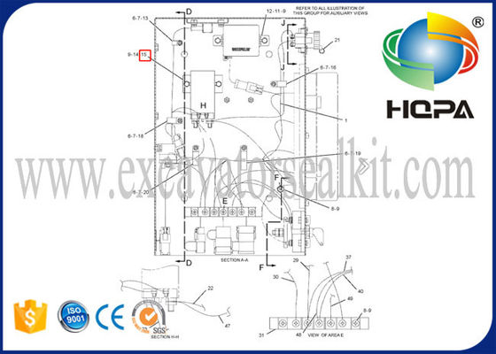 165-4026 1654026 Power Solenoid Valve  E312C E320B E320C Excavator