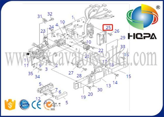 PC200-6 (6D102) Controller 7834-21-6000 7834-21-6001 7834-21-6002 7834-21-6003