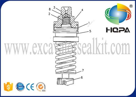 4P9830 4P-9830 Excavator Engine Parts Fuel Injection Plunger And Barrel Fit For 