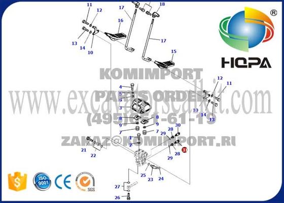 206-06-61130 2060661130 Pressure Switch Sensor For Komatsu PC200-7 Excavator