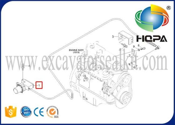 21EN-32370 Excavator Engine Parts Throttle Motor R180LC-9S R180W-9S R160LC-9S R170W-9S